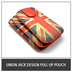 Union Jack Design Pull UP Pouch
